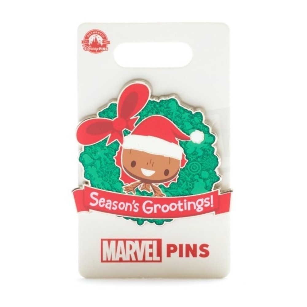 Disney Marvel Guardians of the Galaxy Season’s Grootings Groot Holiday Pin